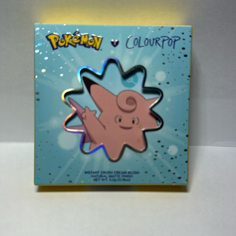 Pokémon instant crush cream blush by colourpop